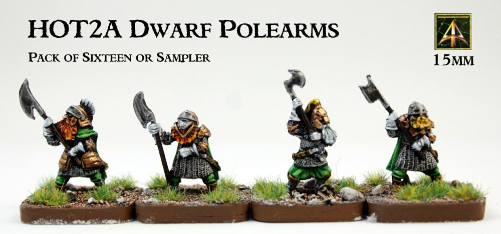HOT2A Dwarf Polearms