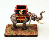 HOT30 War Elephant with Howdah
