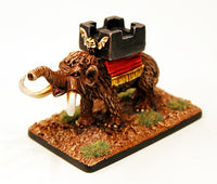 HOT31 War Mammoth with Howdah