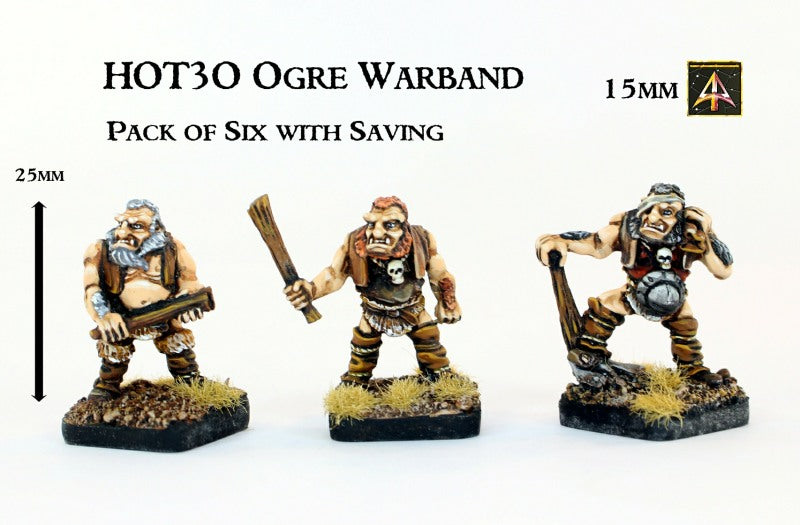 HOT3O Ogre Warband (Six with Saving)