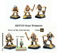 HOT3O Ogre Warband (Six with Saving)