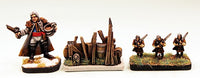 HOT58 Townsfolks Possessions now in resin 40mm Frontage - 480mm Frontage per pack