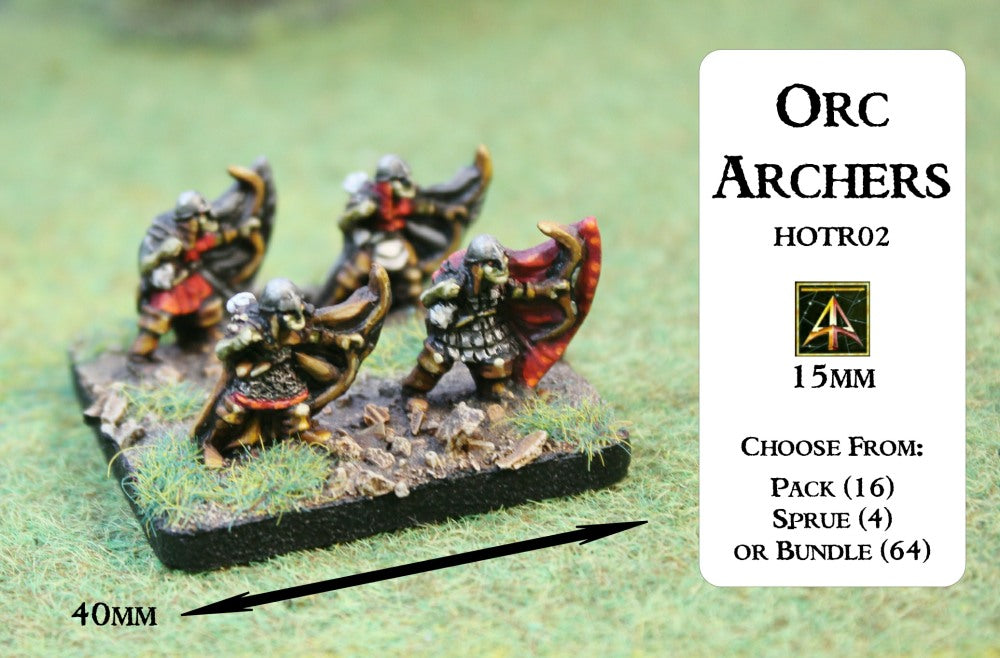 HOTR02 Orc Archers (Resin Sprue) Pack, Sprue or Bundle