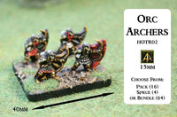 HOTR02 Orc Archers (Resin Sprue) Pack, Sprue or Bundle