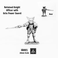 IA001 Retained Knight Commander with Octa Power Sword
