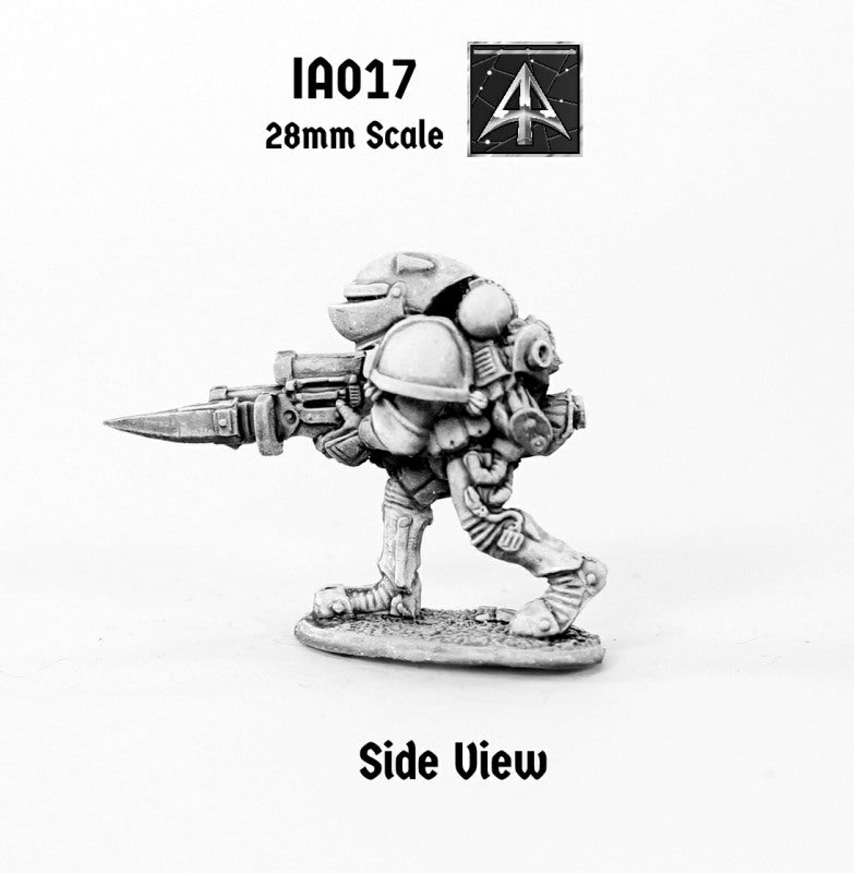 IA017 Retained Esquire walking Angis Rifle