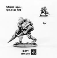 IA019 Retained Esquire lowered Angis Rifle