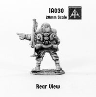 IA030 Muster Private pointing rifle slung