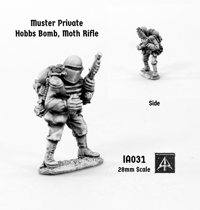 IA031 Muster Private with Hobbs Bomb