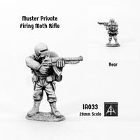 IA033 Muster Private firing Moth Rifle