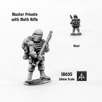 IA035 Muster Private with Moth Rifle