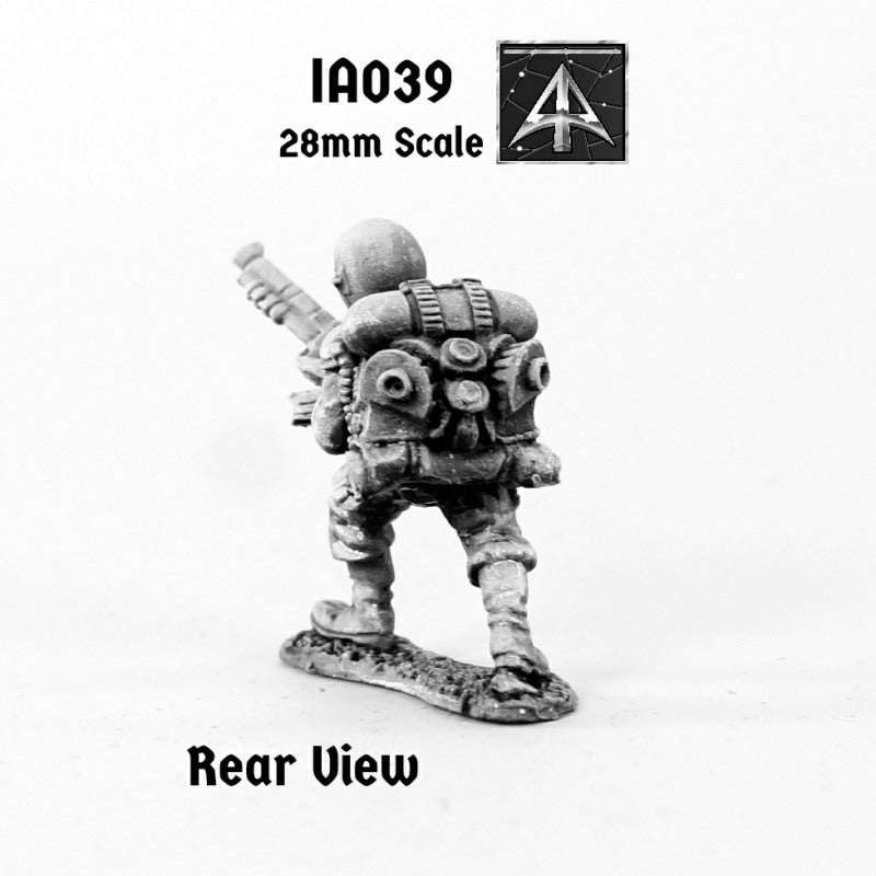 IA039 Muster Private running Moth Rifle