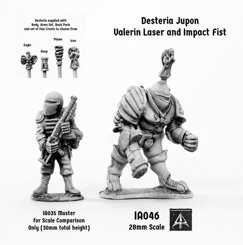 IA046 Desteria Jupon with Hermit Plasma and Impact Fist (Kit)
