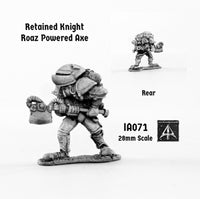 IA071 Retained Knight with Roaz Axe