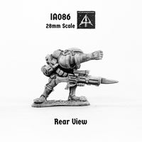 IA086 Retained Assaulter running arm raised