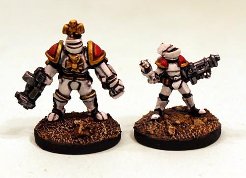 IAFP03 Desteria Lance  (Platoon Pack) - Includes free extra unique miniature!