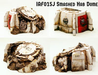 IAF015J Smashed Hab Dome