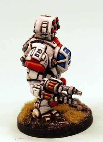 IAF020 Havelock Battlesuit - Five ranged weapon options included