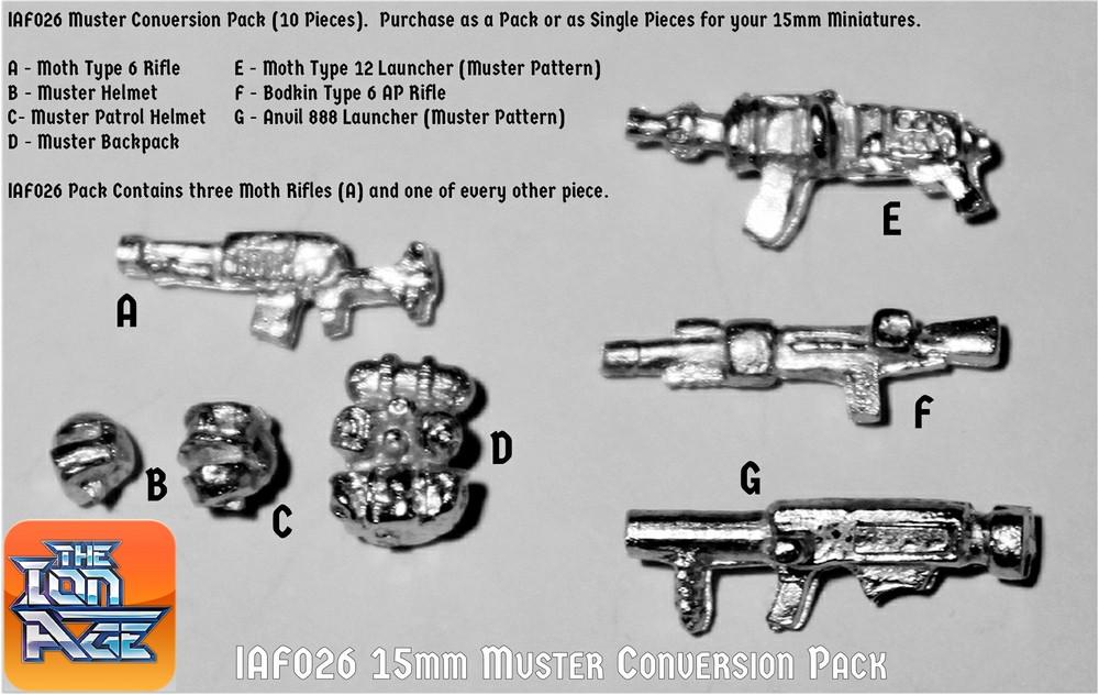 IAF026 15mm Muster Conversion Pack
