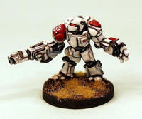 IAF030 Duxis Battlesuit - Five ranged weapon options included