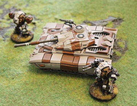 IAF100A Taranis Tracked MBT Cannon Turret (Super Heavy) - Free Pack of Drones included