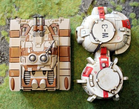 IAF100D Taranis Tracked MBT Siege Turret (Super Heavy) - Free Pack of Drones included