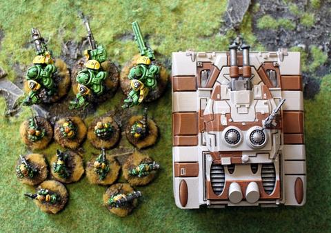 IAF100D Taranis Tracked MBT Siege Turret (Super Heavy) - Free Pack of Drones included