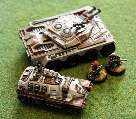 IAF101D Taranis Wheeled MBT Siege Turret (Super Heavy) - Free Pack of Drones included