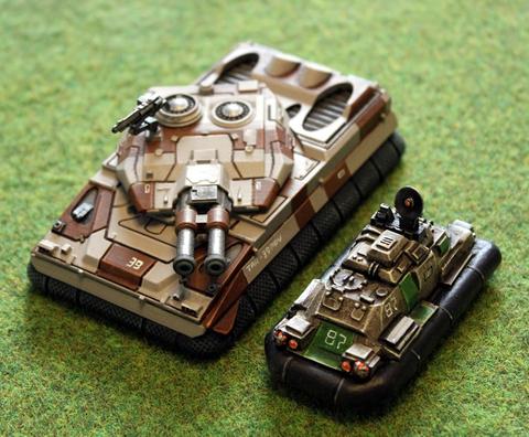 IAF102D Taranis Lifter MBT Siege Turret (Super Heavy) - Free Pack of Drones included