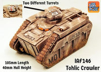 IAF146 Tohlic Armoured Crawler with two different turrets (105mm long kit!)