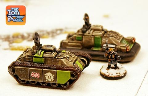 IAF164E Green Control Adder Tankette