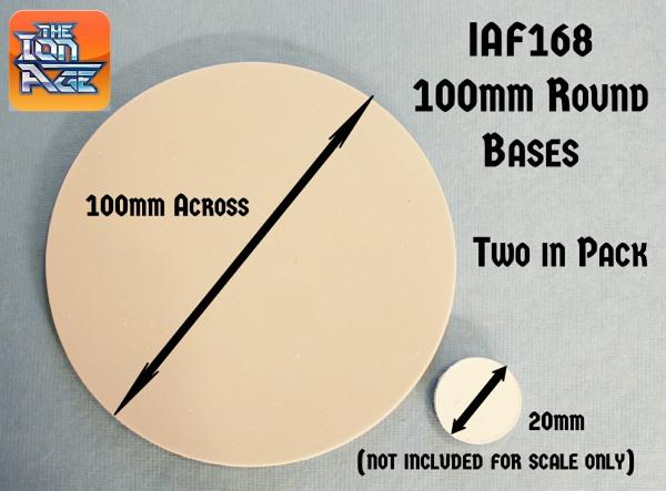 IAF168 100mm Round Bases (For Patrol Angis)