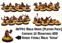 IAFP01 Malig Ordos (Platoon Pack) - Includes free extra unique miniature!