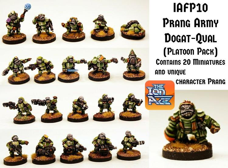 IAFP10 Prang Army Platoon - Includes free extra unique miniature!