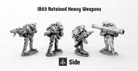 IB03 Retained Heavy Weapons  (Four Pack with Saving)