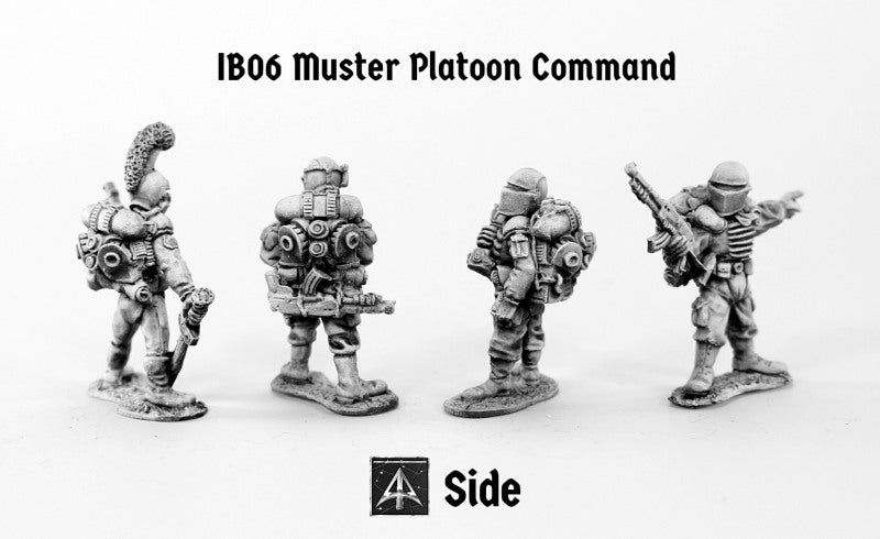 IB06 Muster Platoon Command  (Four Pack with Saving)