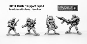 IB14 Muster Support Squad (Four Pack with Saving) (Save 15%)