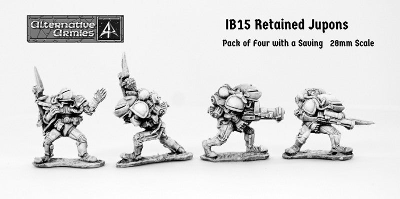 IB15 Retained Jupons (Four Pack with Saving)