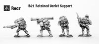 IB21 Retained Varlet Support (Four Pack with Saving)