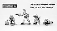 IB25 Muster Veteran Platoon (Four Pack with Saving)