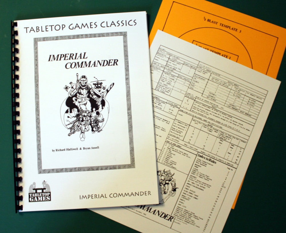 LBR04 Imperial Commander Rulebook