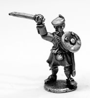 J107 Jacobite Clansman wielding Sword