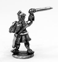 J107 Jacobite Clansman wielding Sword