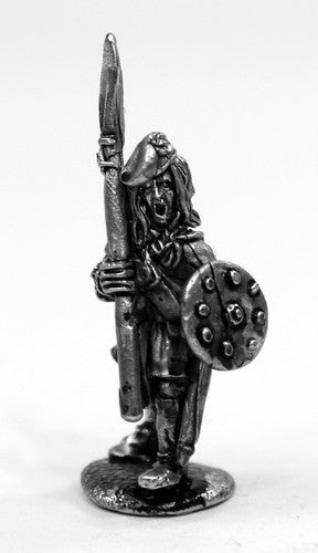 J108 Jacobite Clansman advancing Polearm