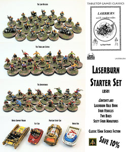 LBS01 Laserburn Starter Set - Save 10%  (Unpainted or Painted and Based choices)