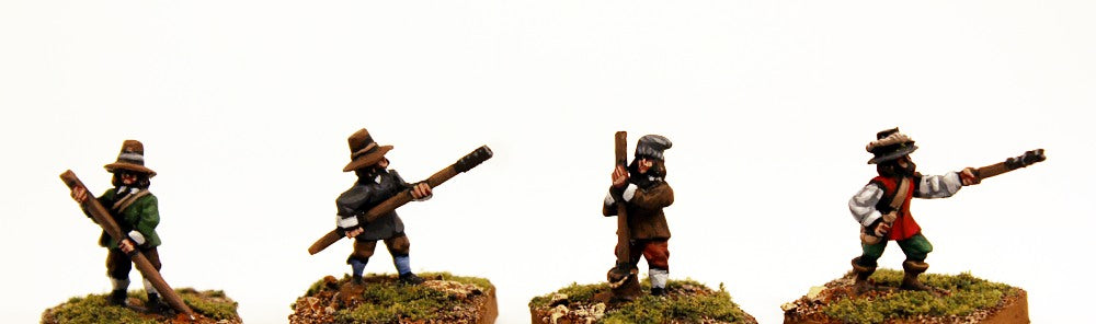 MRX15 17th Century Gun Crew (Four or Singles)