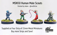 MSN50 Male Scouts (4 Miniatures)
