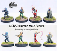 MSN50 Male Scouts (4 Miniatures)