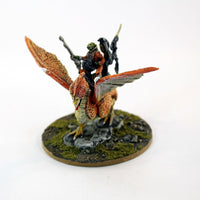 PTDTSF01 Szithks Male Winged Warbird with Lizardman Rider (1)