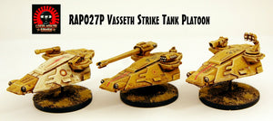 RAP027P Vasseth Strike Tank Platoon (Three Vehicle Kits)